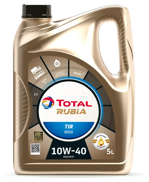 Rubia TIR 8600 10W-40 5L Total 