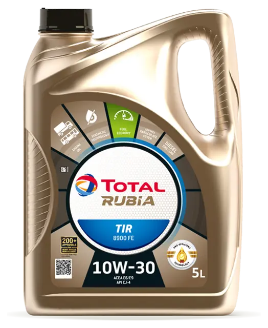 Rubia TIR 8900 FE 10W-30 5L Total 