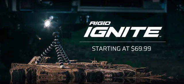 Rigid Ignite Spot 1000 Lumen 