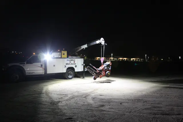 Rigid vinklet flombelysning 