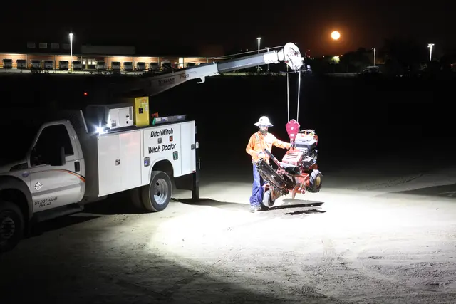 Rigid vinklet flombelysning 