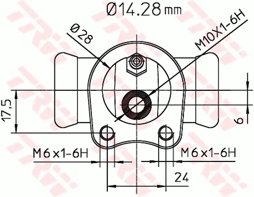 Wheel Brake Cylinder TRW Braking 