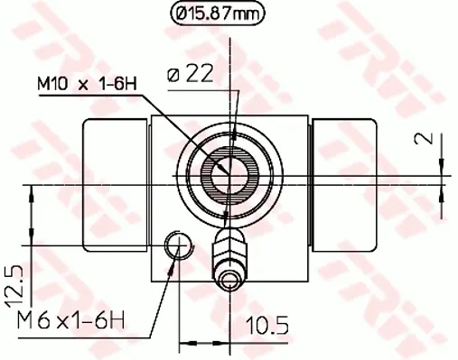 Wheel Brake Cylinder TRW Braking 