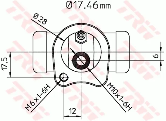 Wheel Brake Cylinder TRW Braking 