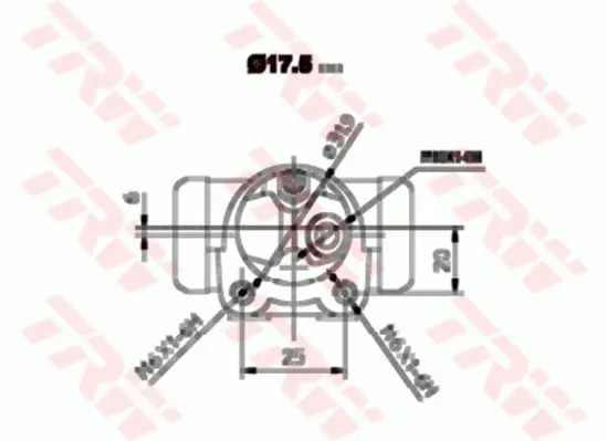 Wheel Brake Cylinder TRW Braking 