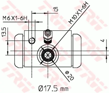 Wheel Brake Cylinder TRW Braking 