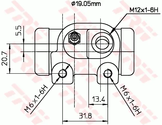 Wheel Brake Cylinder TRW Braking 
