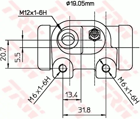 Wheel Brake Cylinder TRW Braking 