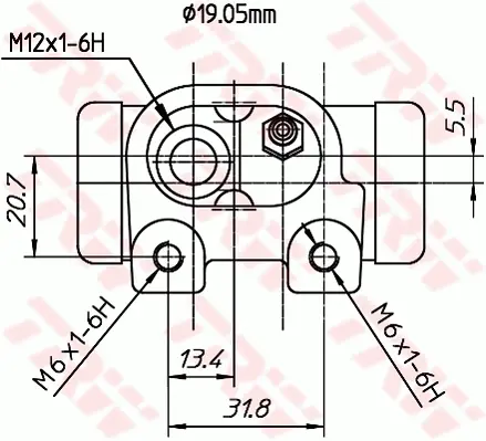Wheel Brake Cylinder TRW Braking 