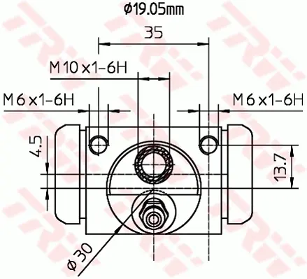 Wheel Brake Cylinder TRW Braking 