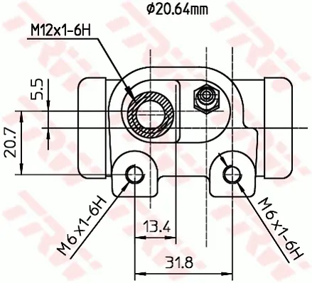 Wheel Brake Cylinder TRW Braking 