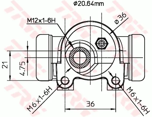 Wheel Brake Cylinder TRW Braking 