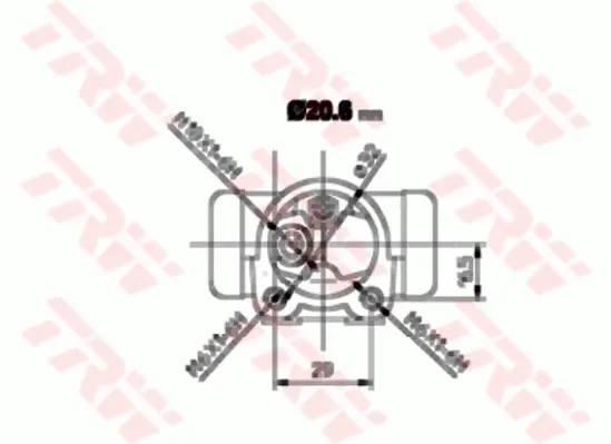 Wheel Brake Cylinder TRW Braking 