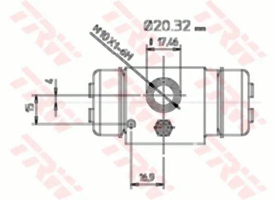 Wheel Brake Cylinder TRW Braking 