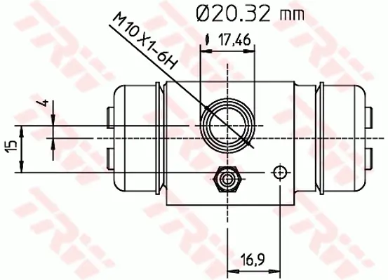 Wheel Brake Cylinder TRW Braking 