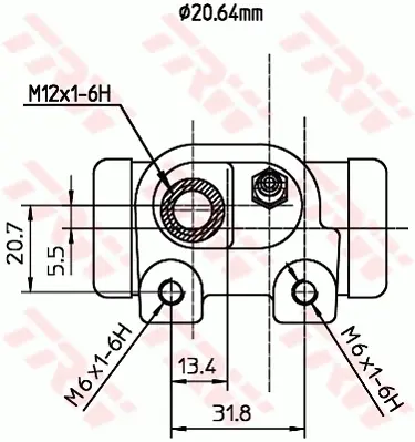 Wheel Brake Cylinder TRW Braking 
