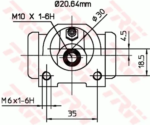 Wheel Brake Cylinder TRW Braking 