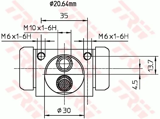 Wheel Brake Cylinder TRW Braking 