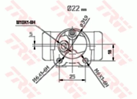 Wheel Brake Cylinder TRW Braking 