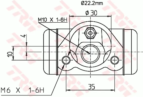 Wheel Brake Cylinder TRW Braking 