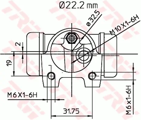 Wheel Brake Cylinder TRW Braking 