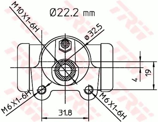 Wheel Brake Cylinder TRW Braking 