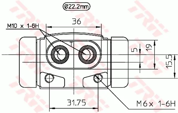 Wheel Brake Cylinder TRW Braking 
