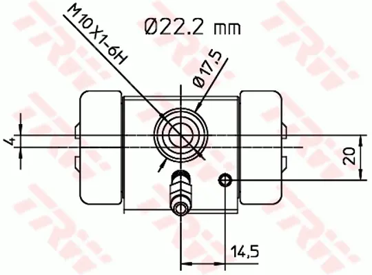 Wheel Brake Cylinder TRW Braking 
