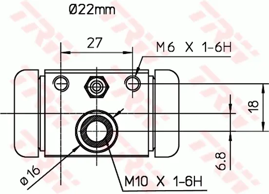 Wheel Brake Cylinder TRW Braking 