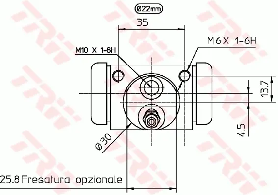 Wheel Brake Cylinder TRW Braking 