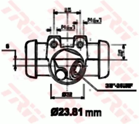 Wheel Brake Cylinder TRW Braking 