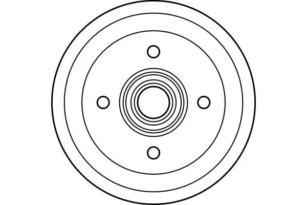 Brake Drum TRW Braking 