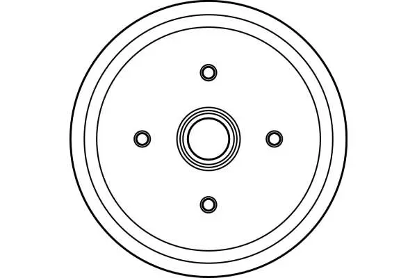 Brake Drum TRW Braking 
