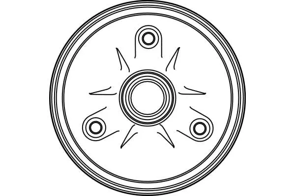 Brake Drum TRW Braking 
