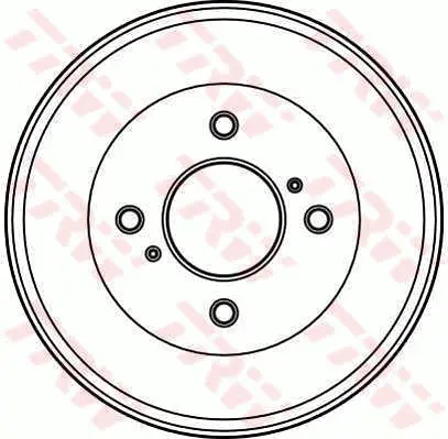Brake Drum TRW Braking 