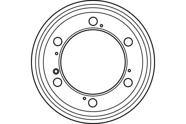 Brake Drum TRW Braking 