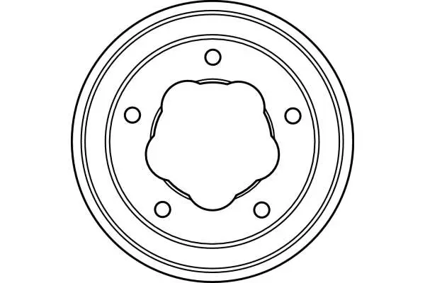 Brake Drum TRW Braking 