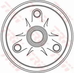 Brake Drum TRW Braking