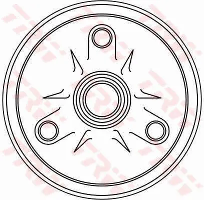 Brake Drum TRW Braking 