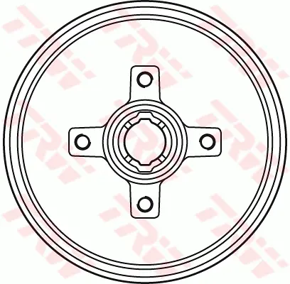 Brake Drum TRW Braking 