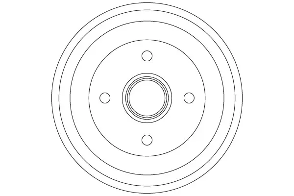 Brake Drum TRW Braking 