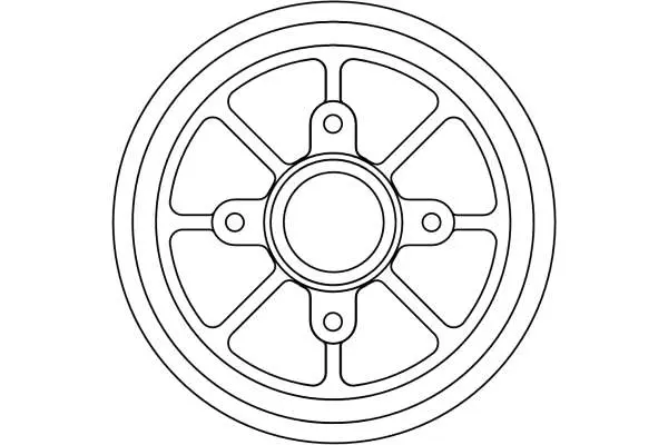 Brake Drum TRW Braking 