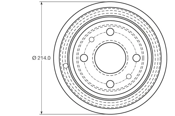 Brake Drum TRW Braking 
