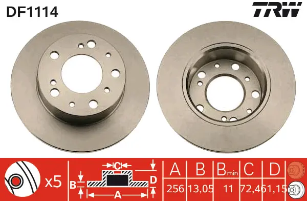Brake Discs TRW Braking 
