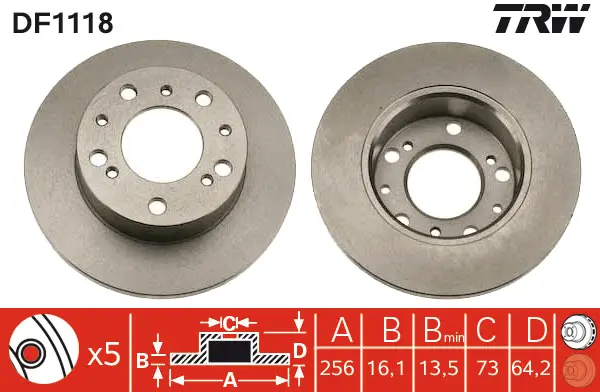 Brake Discs TRW Braking 