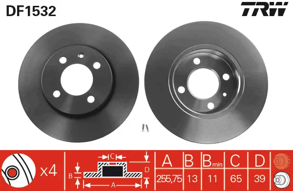 Brake Discs TRW Braking 