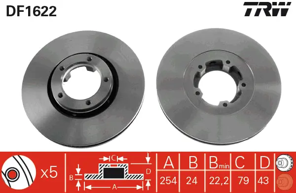 Brake Discs TRW Braking 