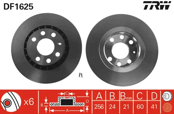 Brake Discs TRW Braking 
