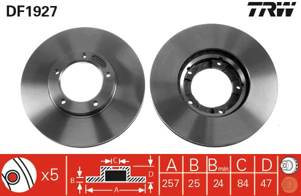Brake Discs TRW Braking 