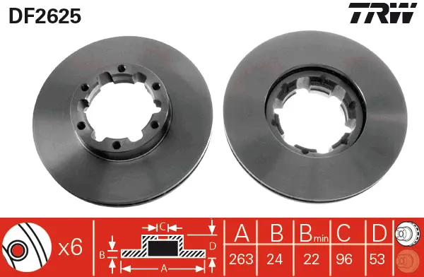 Brake Discs TRW Braking 